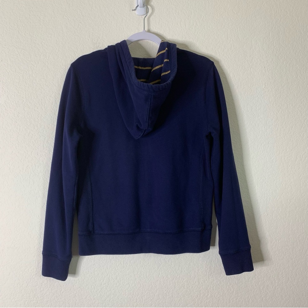Lauren Ralph Lauren jeans blue y2k full zip hooded sweater M - Picture 7 of 7